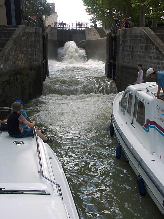 Schleuse vor Castelnaudary